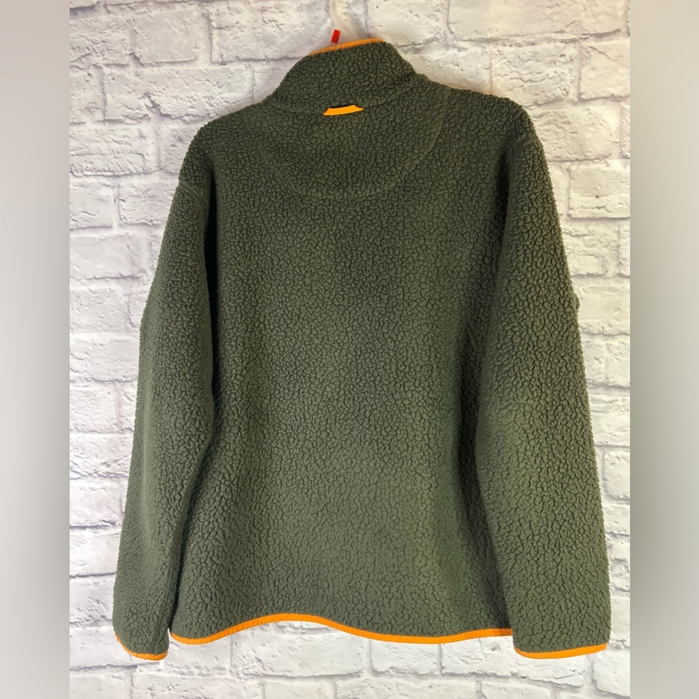 Sweaty Betty Olive and Orange Wanderer Sherpa Jacket - Picture 7 of 7